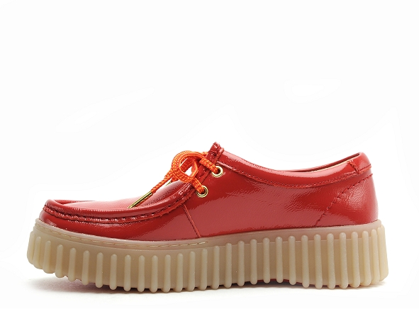 Clarks basses femme torhill bee rouge
