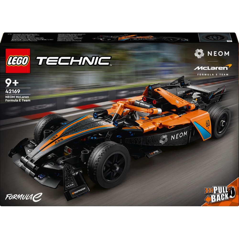 LEGO Technic 42169 NEOM McLaren Formel-E-Team-Rennwagen