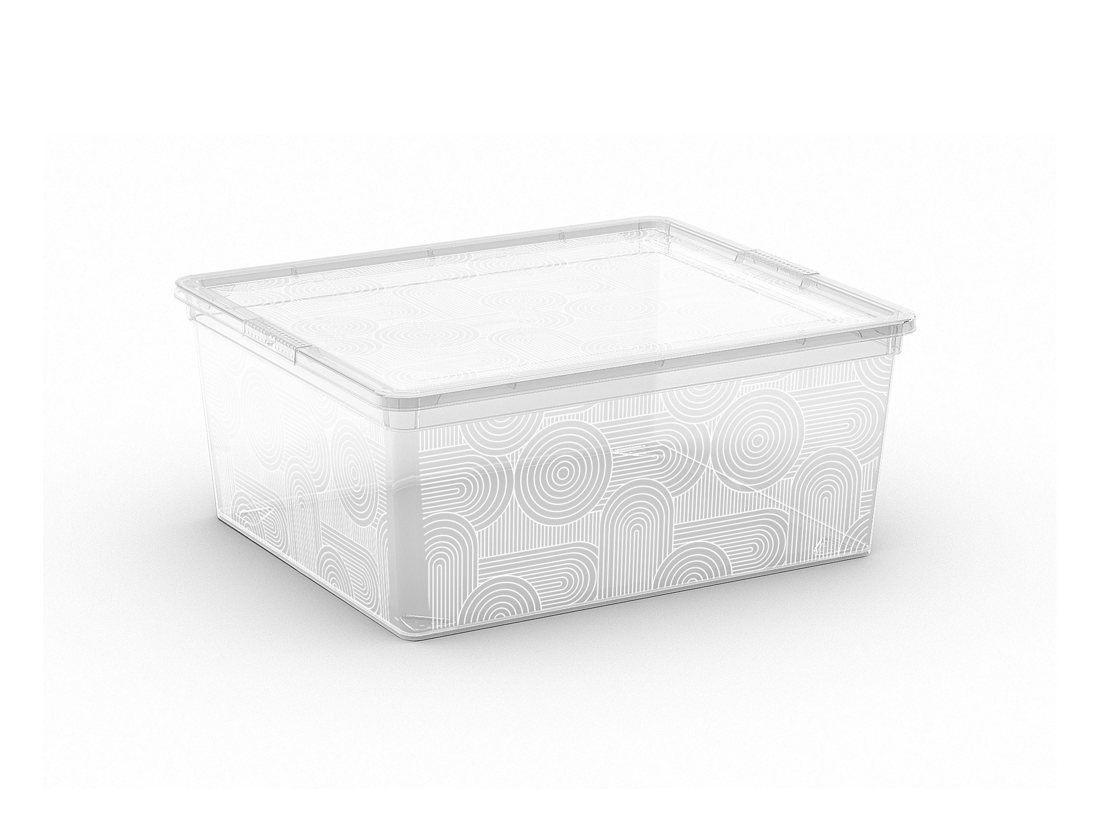 CAIXA PARA ARRUMAÇÃO ACTUEL BRANCA 11L 37X14X26CM