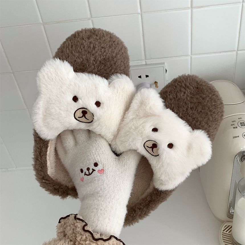 Dalli Daisy - Koe Fluffy Pantoffels / Instappers