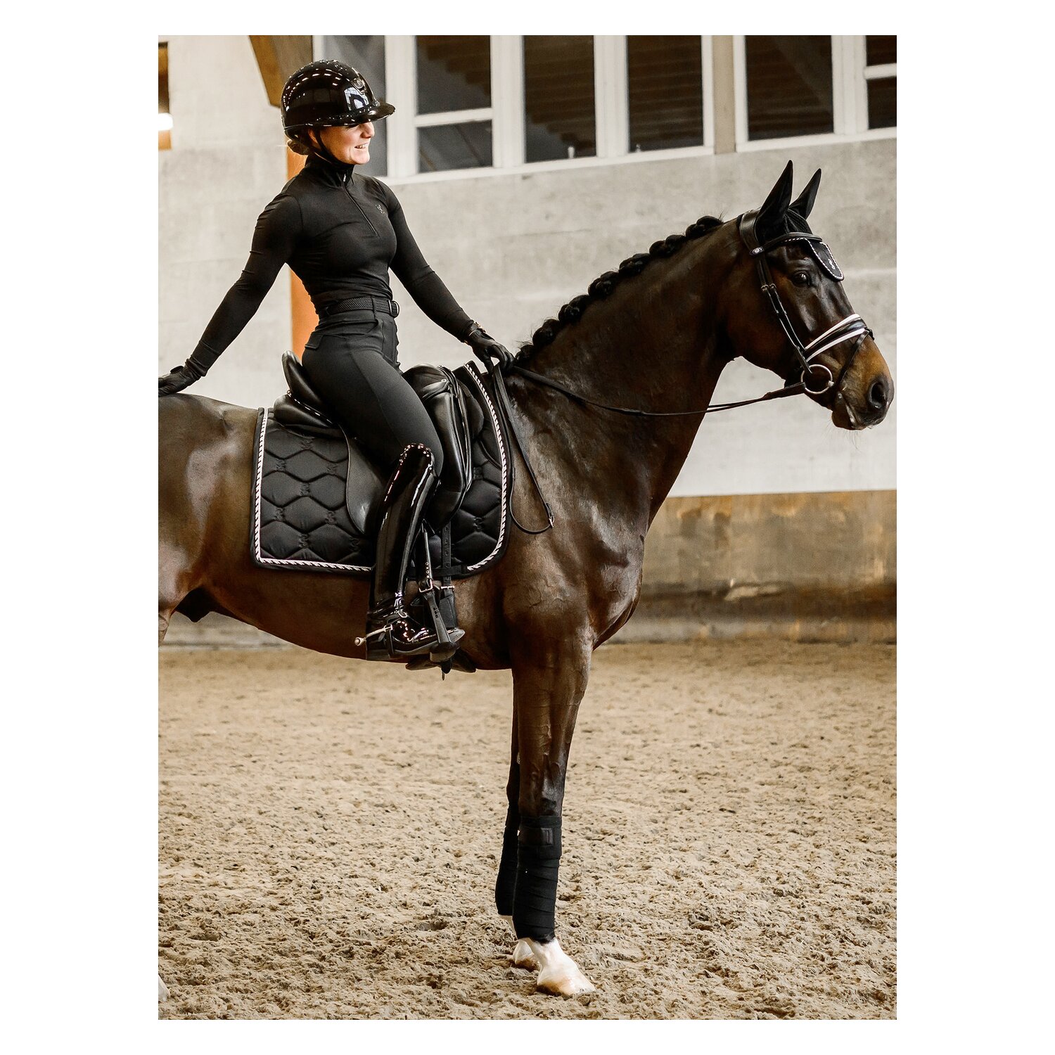 PS of SWEDEN Schabracke Signature - black - Warmblut/Springen