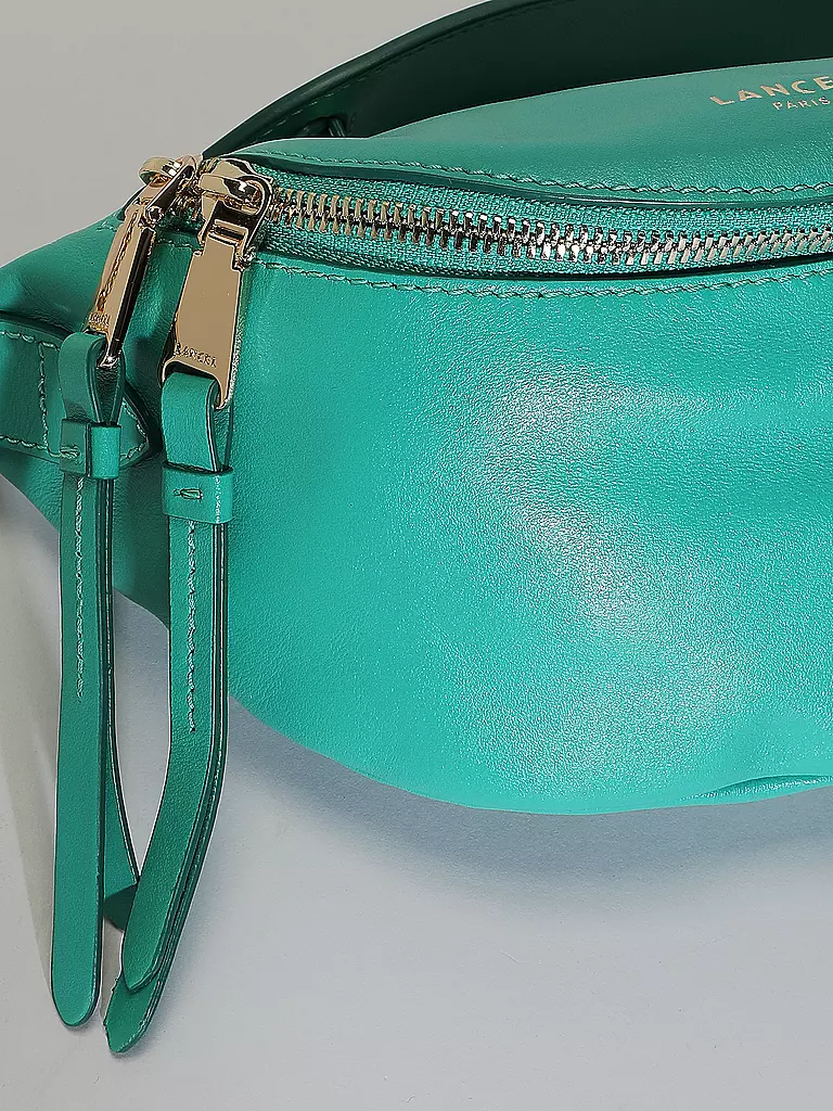 LANCEL Ledertasche - Mini Bag ORIGAMI DE LANCEL türkis