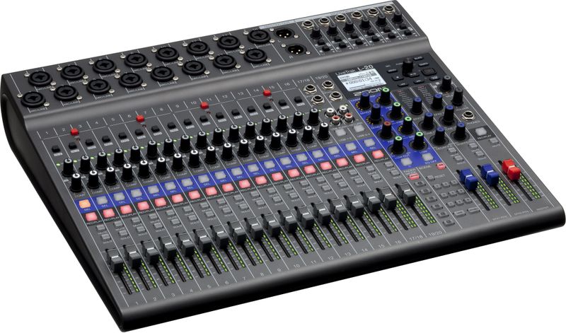 LiveTrak L-20 - Digitale Console - Zwart - 20 Audiokanalen