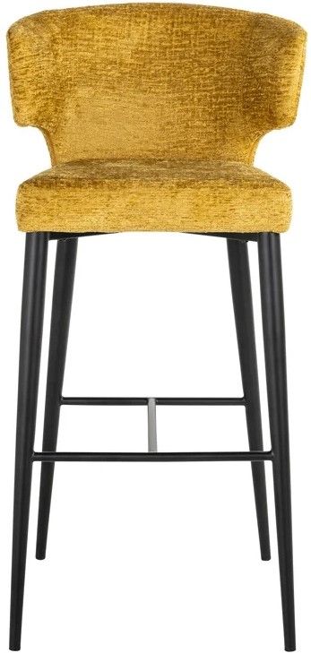 Barstoel S4716 Mustard Fusion Taylor B52 x D53 x H103 cm