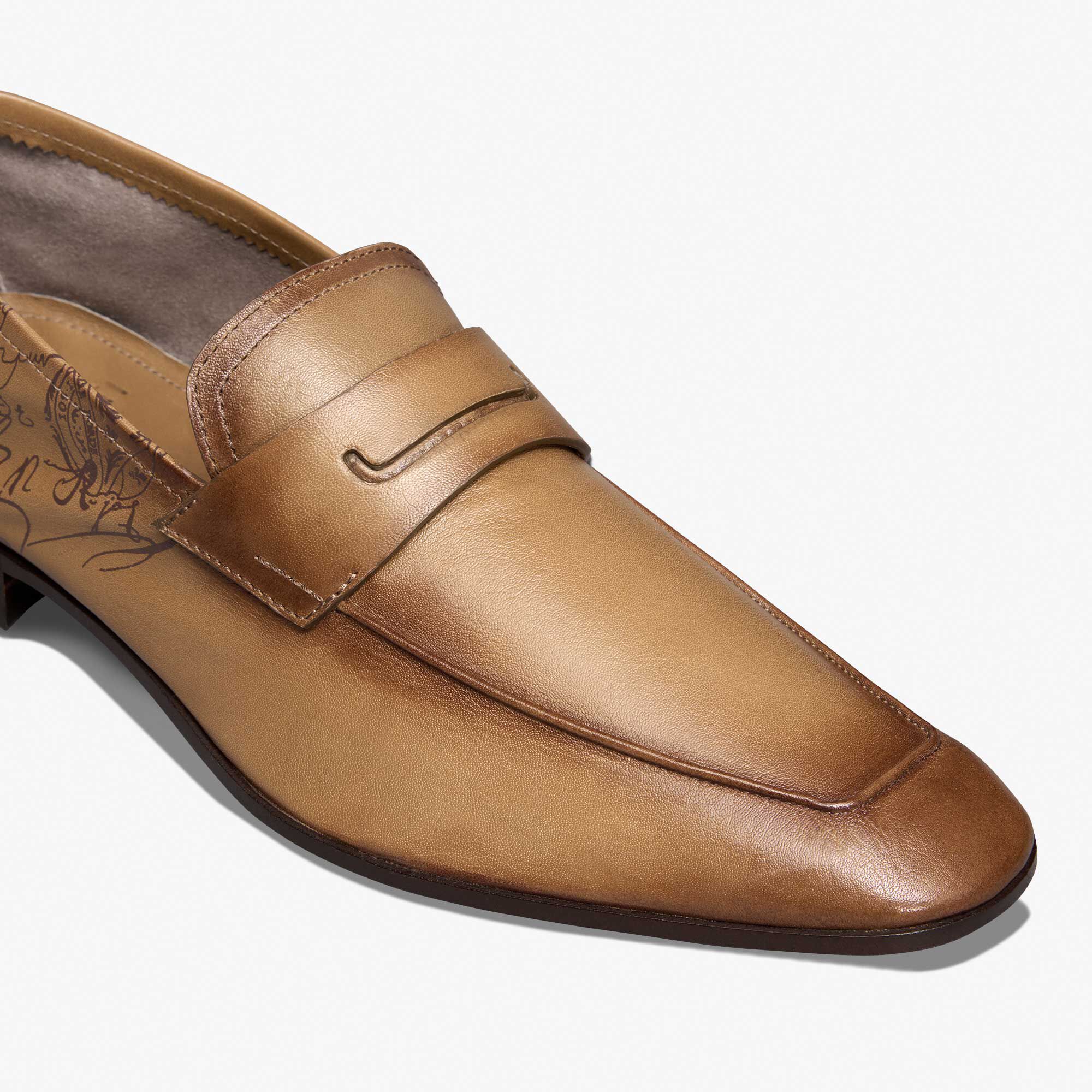 Mocassin Lorenzo En Cuir De Kangourou Scritto