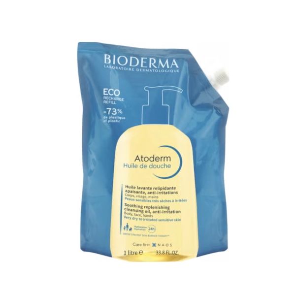 Bioderma Atoderm Óleo de Banho Eco Refill 1000ml