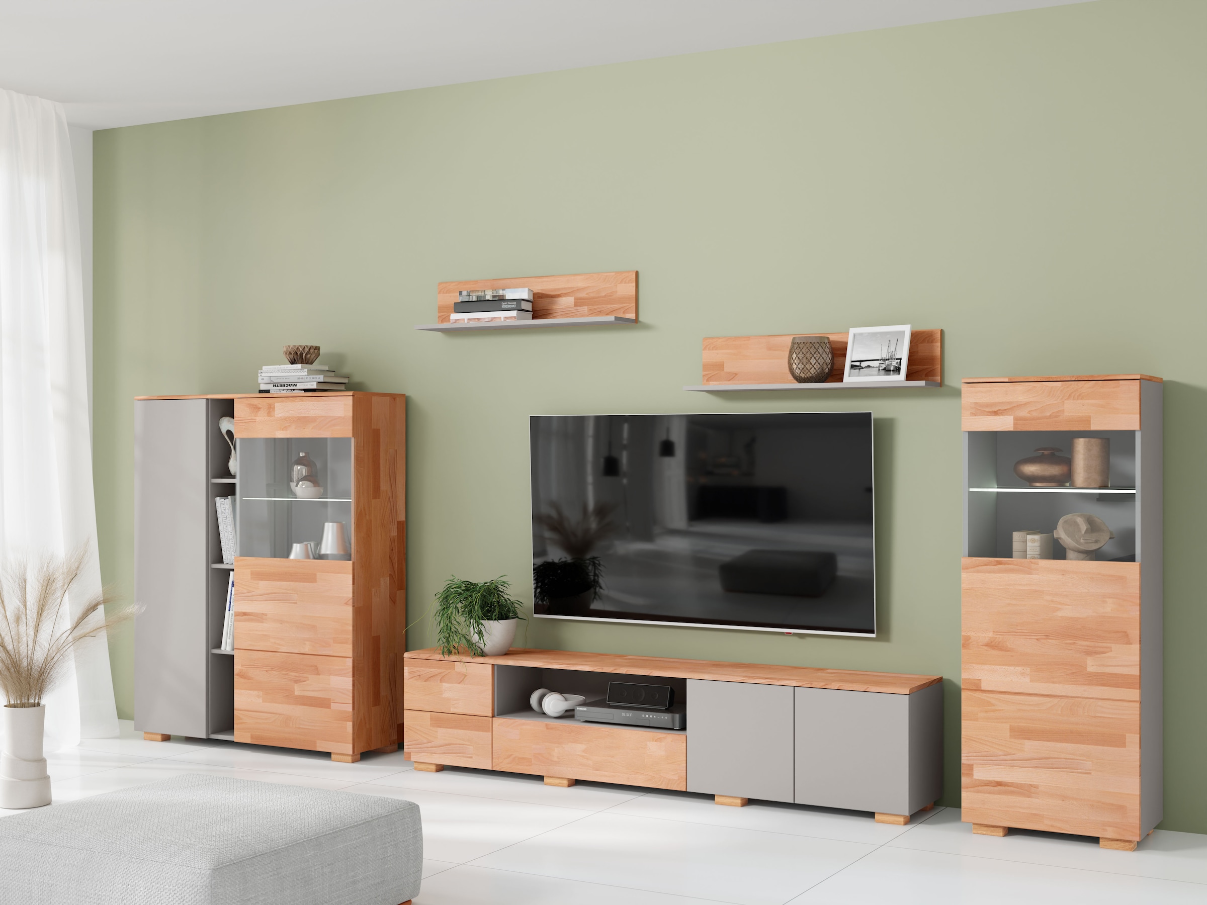 Home affaire Wohnwand 5 Stk. tlg.