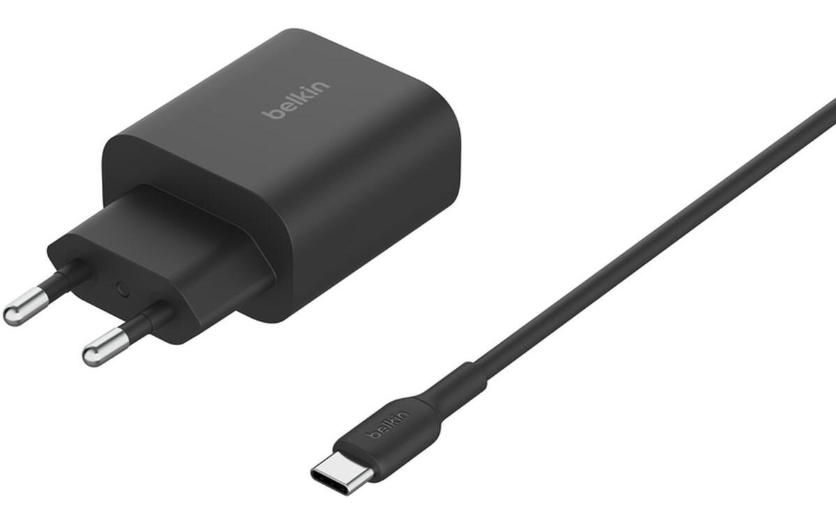 Wireless Charger BoostChrage Qi2 15 W Schwarz<br>Magnetische, einklappbare, kabellose 3-in-1-Ladestation mit Qi2 (15 W)
