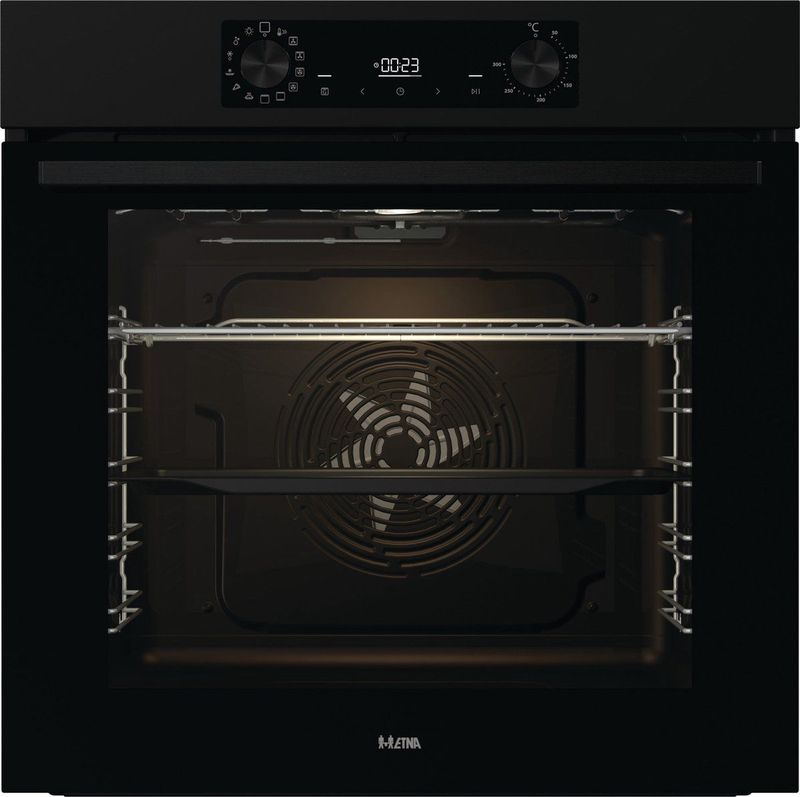 ETNA OM316MZ - Inbouwoven - Matzwart - Multifunctioneel - Turbo Hetelucht