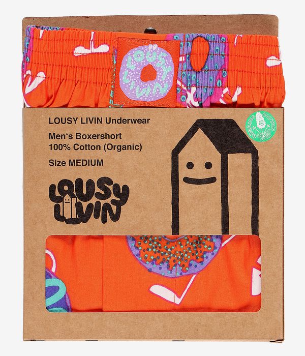 Lousy Livin Donut Boxershorts (red)