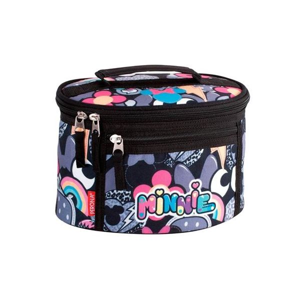 Nécessaire Cinzento Patch Minnie