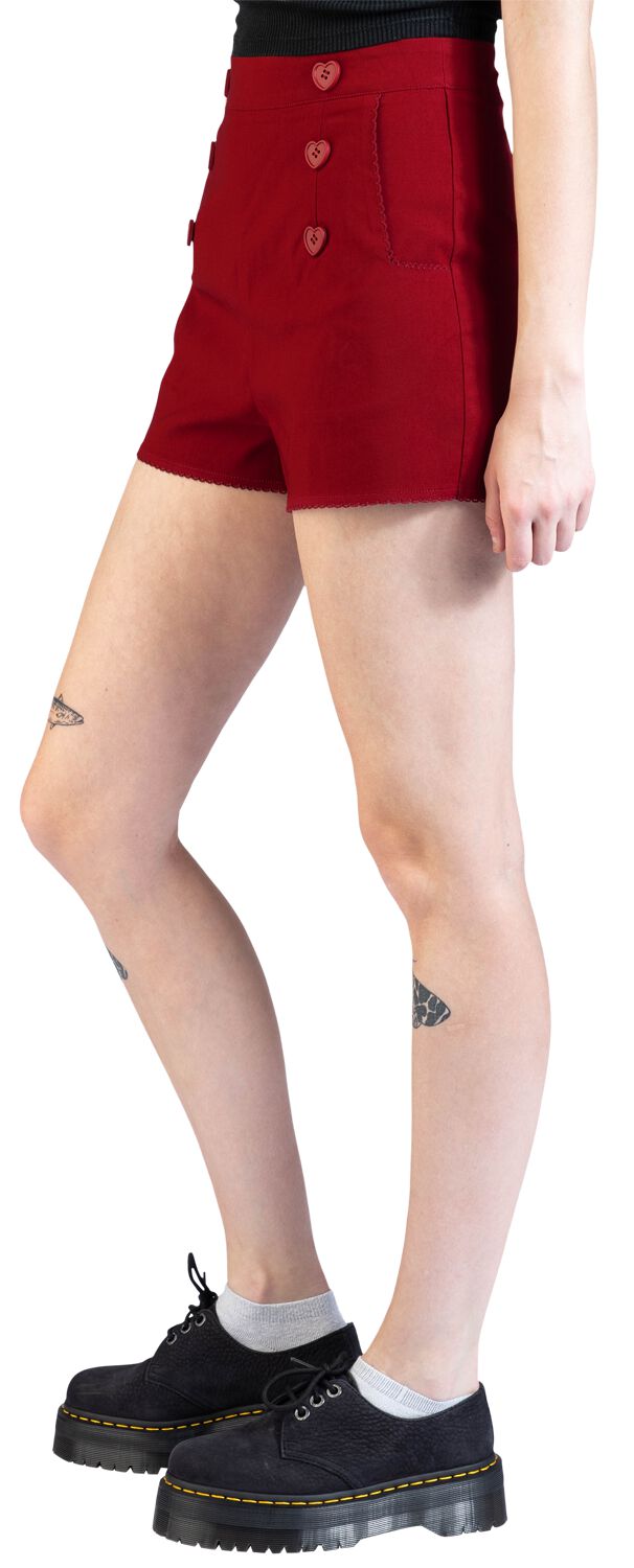 Heart Button Shorts | Voodoo Vixen Short