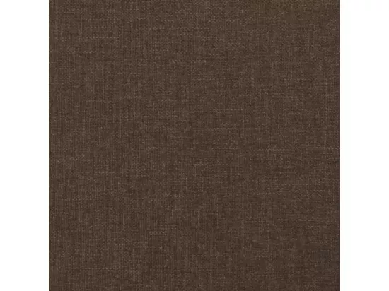 Sommier à lattes de lit Marron foncé 180x200 cm Tissu