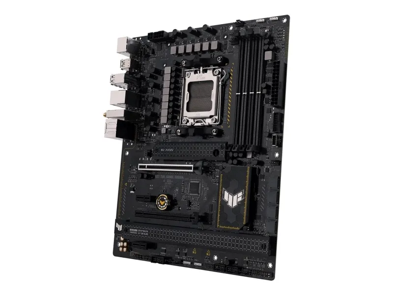 ASUS TUF Gaming B650-Plus WiFi - Bundkort - ATX - Socket AM5 - AMD B650 Chipset - USB-C 3.2 Gen 2x2, USB 3.1 Gen 2, USB 3.2 Gen 2, USB-C 3.2 Gen2, USB-C 3.2 Gen 1 - 2.5 Gigabit LAN, Wi-Fi 6, Bluetooth - onboard grafik (CPU påkrævet) - HD Audio (8-kan