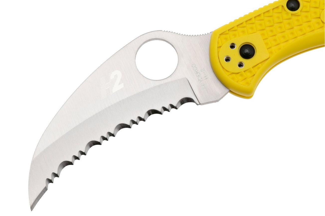 Spyderco Tasman Salt 2 C106SYL2 serrated zakmes