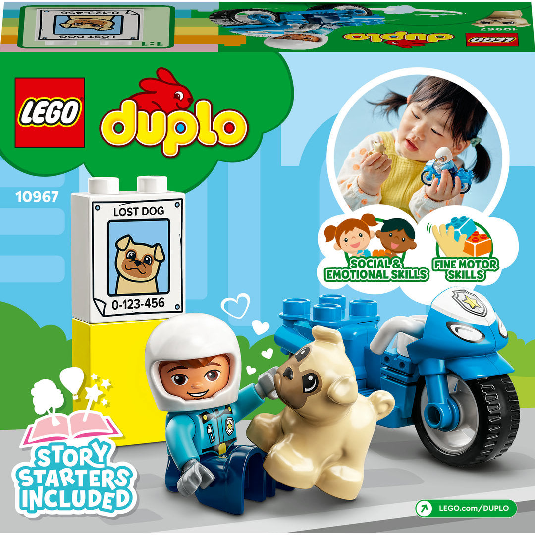 LEGO DUPLO politiemotor