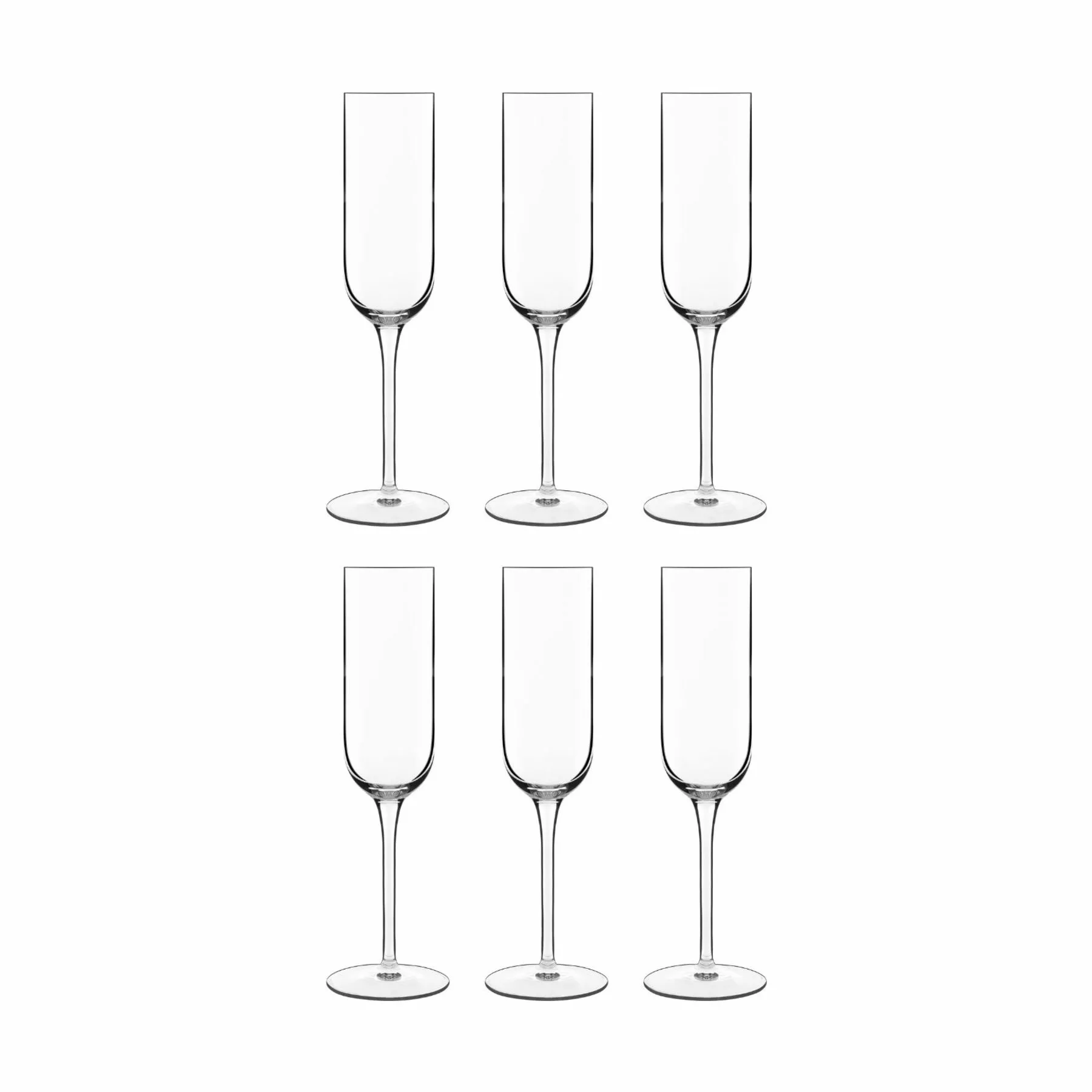 Luigi Bormioli Vinalia Prosecco Champagneglas - 6 stk.