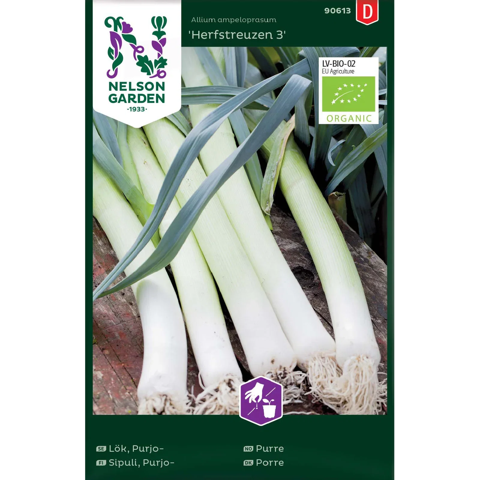 Allium ampeloprasum  'Herbstriesen 3' Purre 'Herfstreuzen 3'