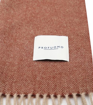 Profuomo Sjaal Lamswol Mahogany PPSS30001G-H kopen