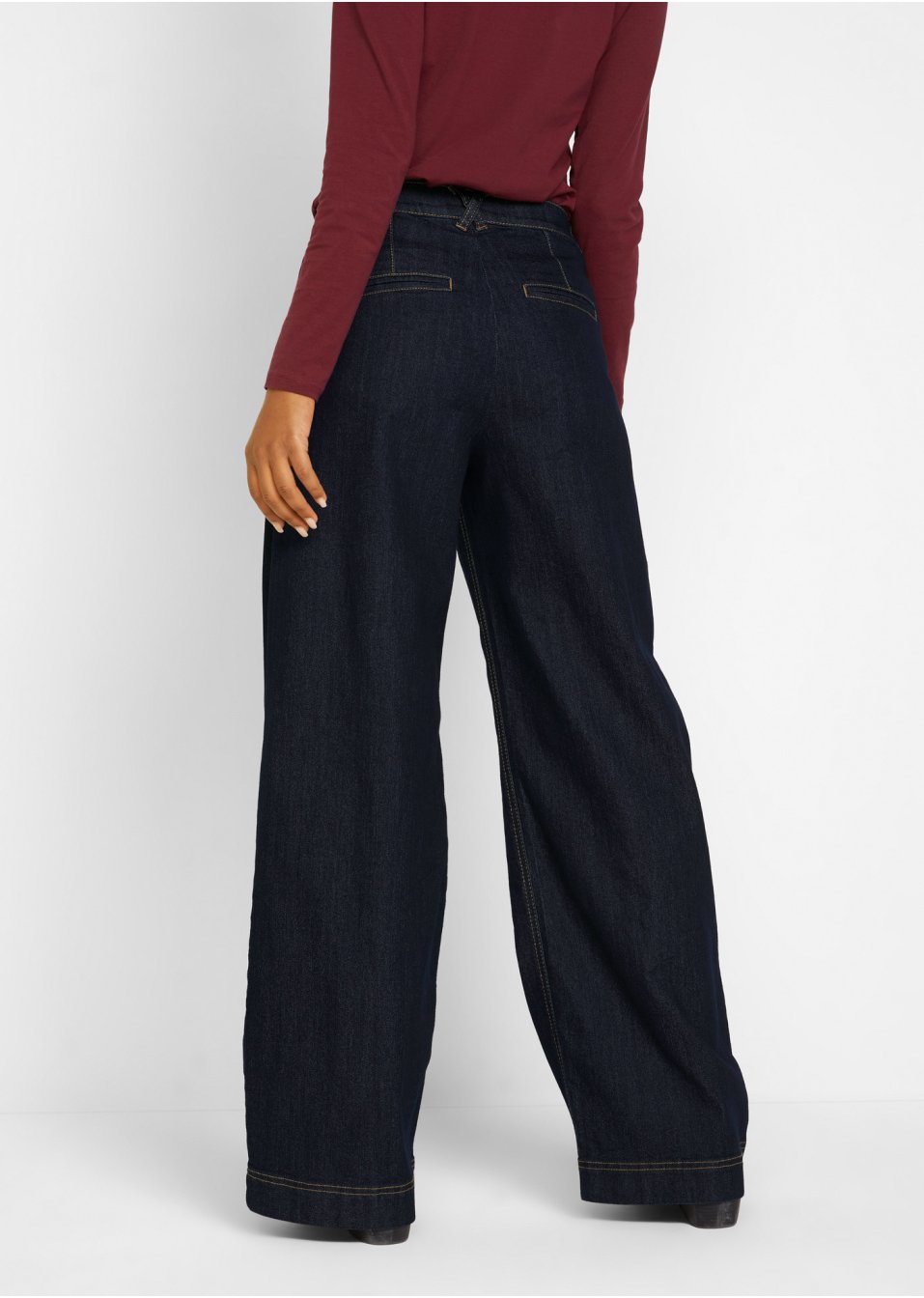 Jean Marlène avec pinces et taille confortable