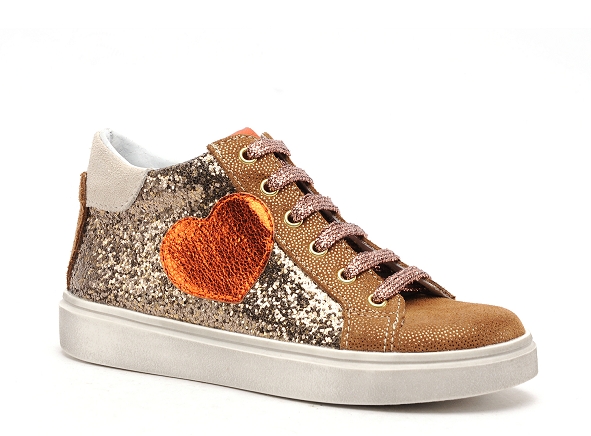 Bopy boots bottine enfant sadiscoeur or