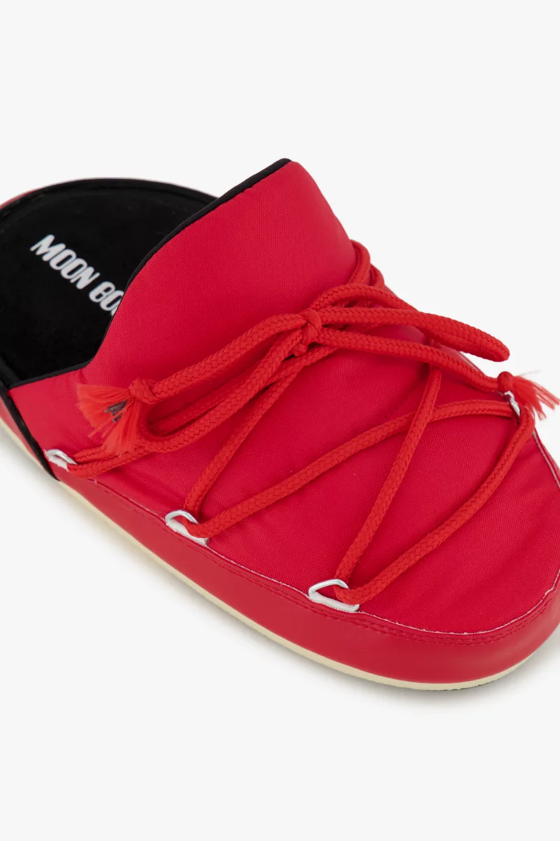 moonboot Mules Nylon Damen Hüttenschuhe