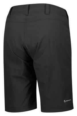 Short Avec Peau Scott Trail Flow Noir Femme