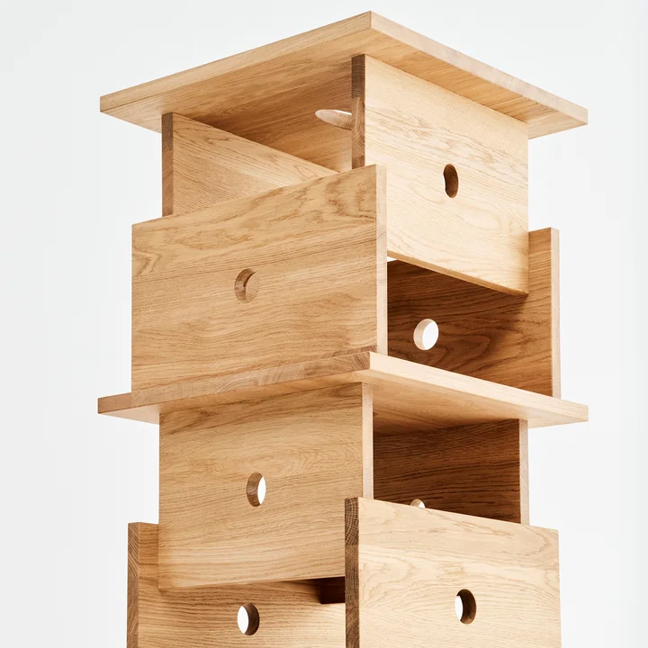 HAY - Wood Box Couchtisch, Eiche geölt