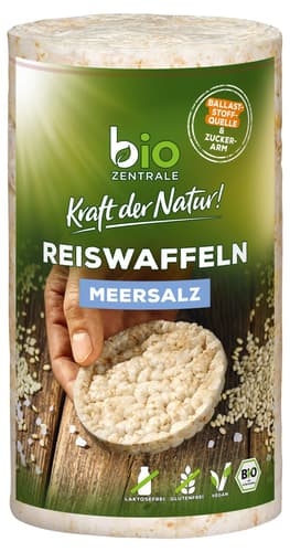 BioZentrale Reiswaffeln Meersalz