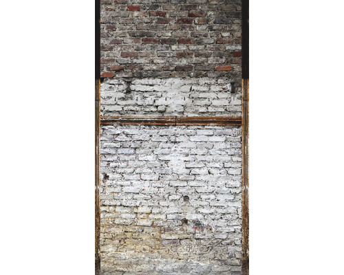 Vliesbehang 38350-1 The Wall Rustieke Stenen Muur 3D 3-delige set 159 x 280 cm