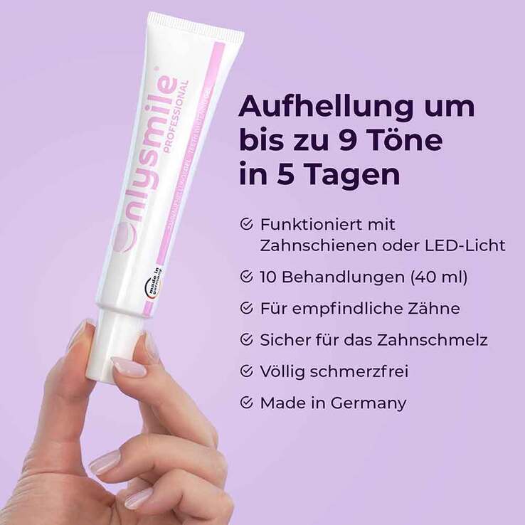 Onlysmile Zahnaufhellungsgel, 40 ml