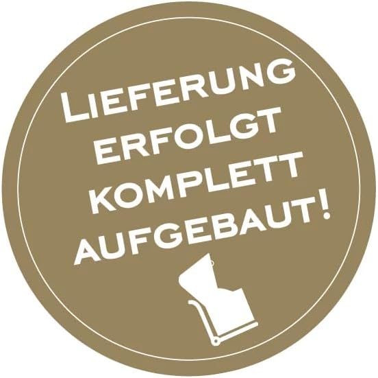 Strandkorb Ostsee Volllieger Verstellbarer 2-Sitzer | PE Geflecht Weiß Bezug Uni blau | inkl. 4 Kissen & Klapptisch | Strandkörbe fertig montiert | mit 2 Fußablagen (Dessin Blau Weiss)