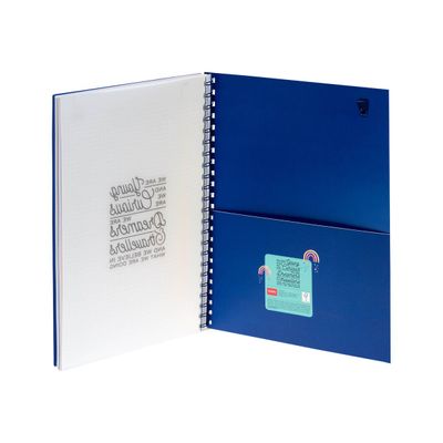 Legami Panda 3 in 1 - Cahier A4 Maxi - after rain