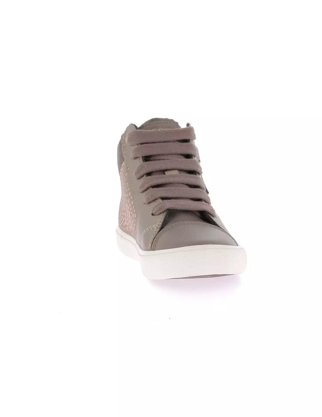 GEOX GISLI - Baskets Smokegreygold