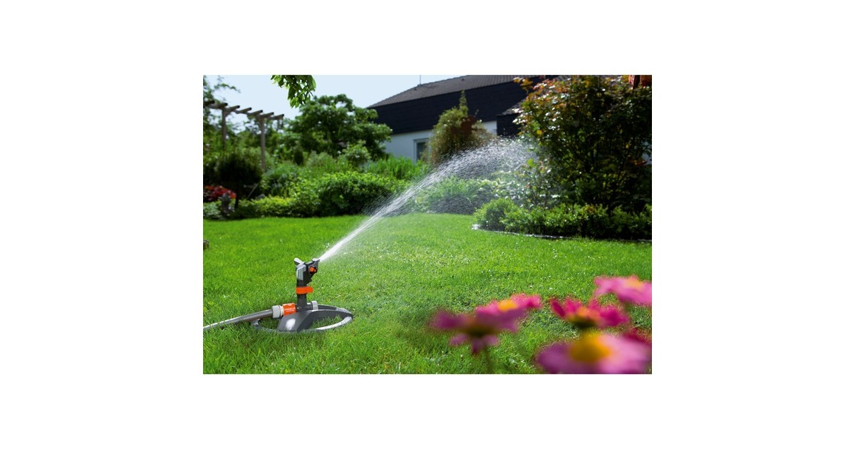 GARDENAPremium Pulserende sector- en cirkelsproeier  (Grijs/oranje, 8135-20)