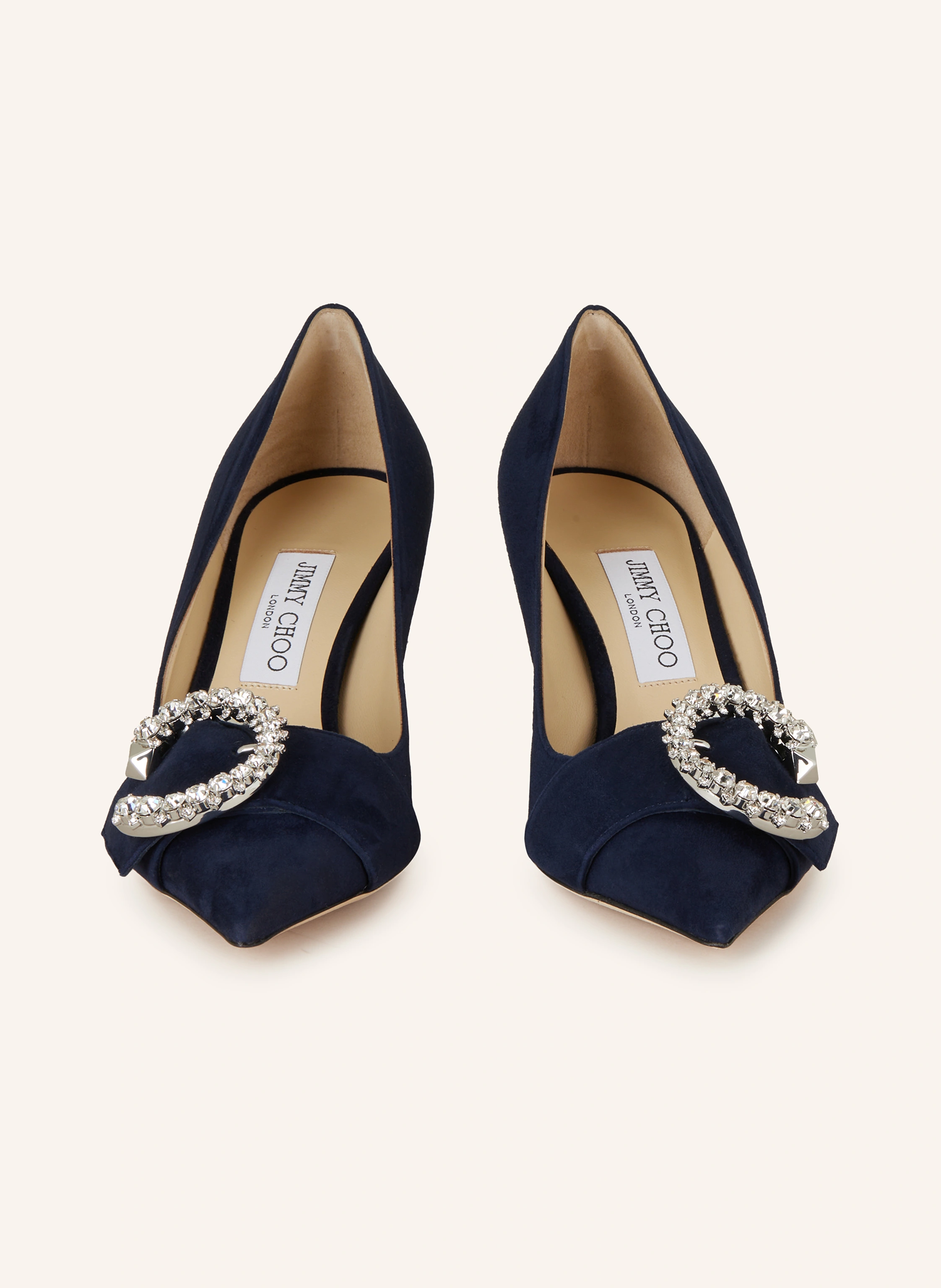 JIMMY CHOO Pumps MELVA 70 mit Schmucksteinen