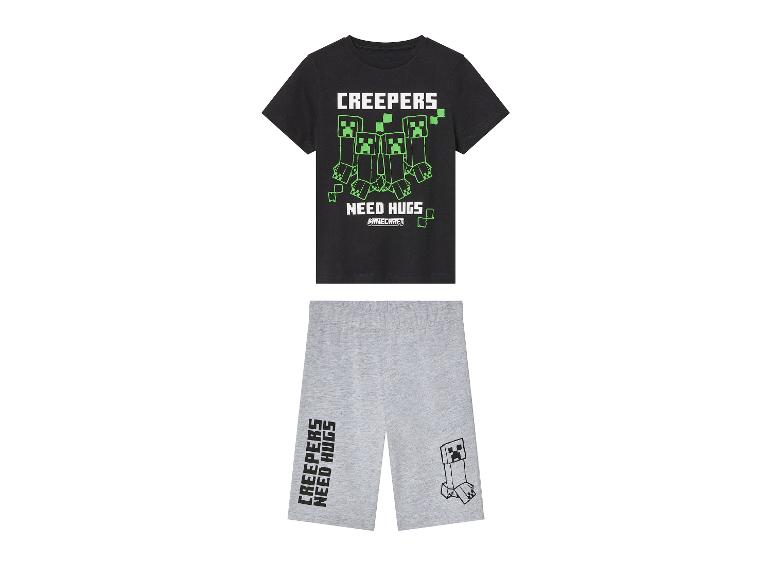 Korte kinder pyjama Minecraft