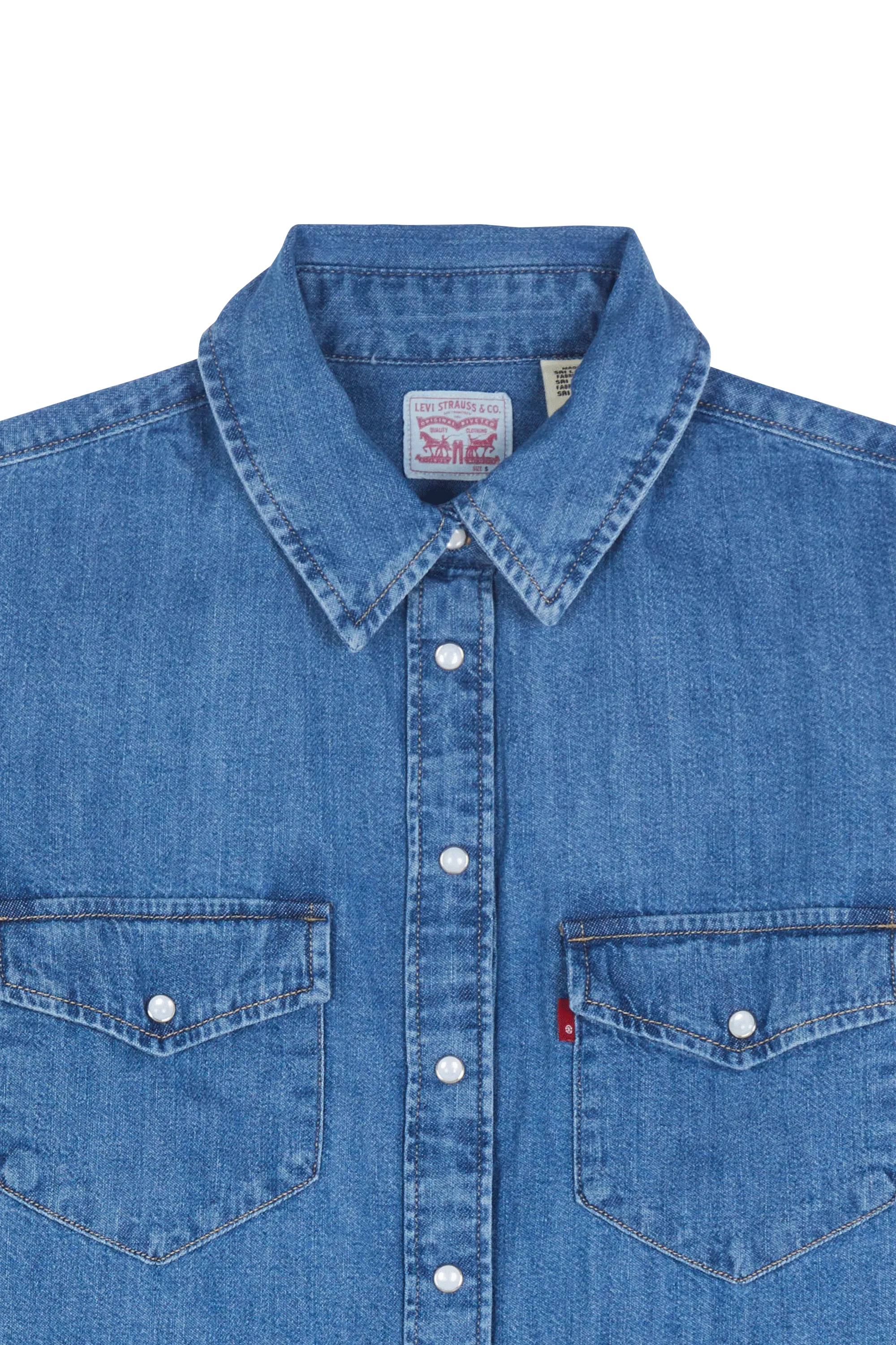 LEVI'S Chemise ICONIC WESTERN Bleu