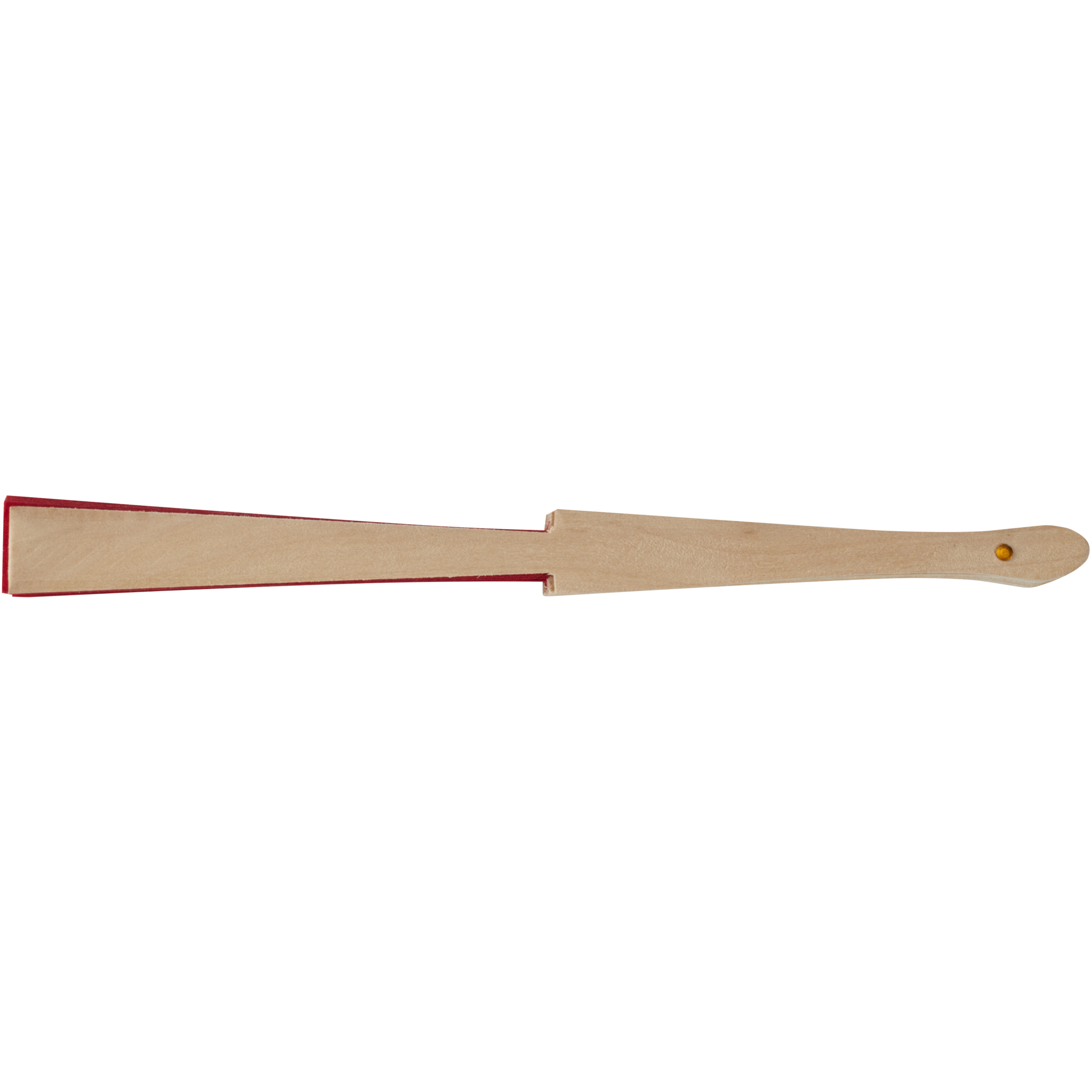 EgotierPro 127041 - Éventail Élégant en Bois et Polyester Coloré