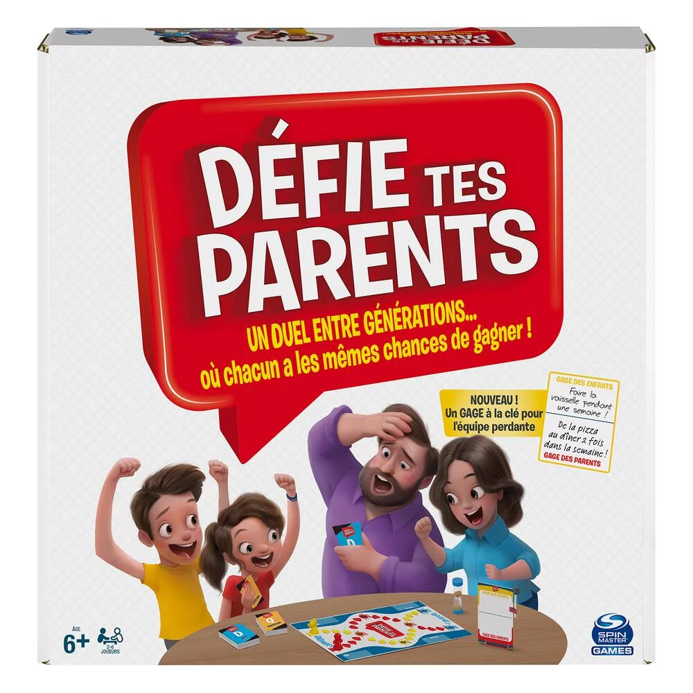DEFIE TES PARENTS - EDITION LANCEZ LES PARIS !