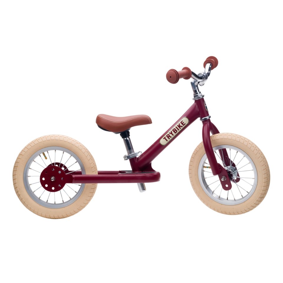 Trybike Balance / Løbecykel 2 mat vintage rød