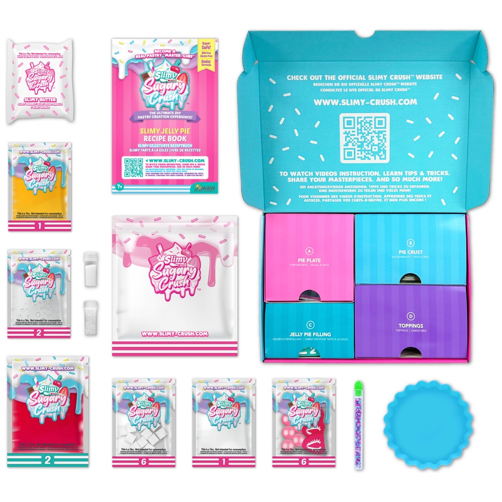 Slimy Sugary Crush Bakery Serie Slimy-MellyPie Sortiment