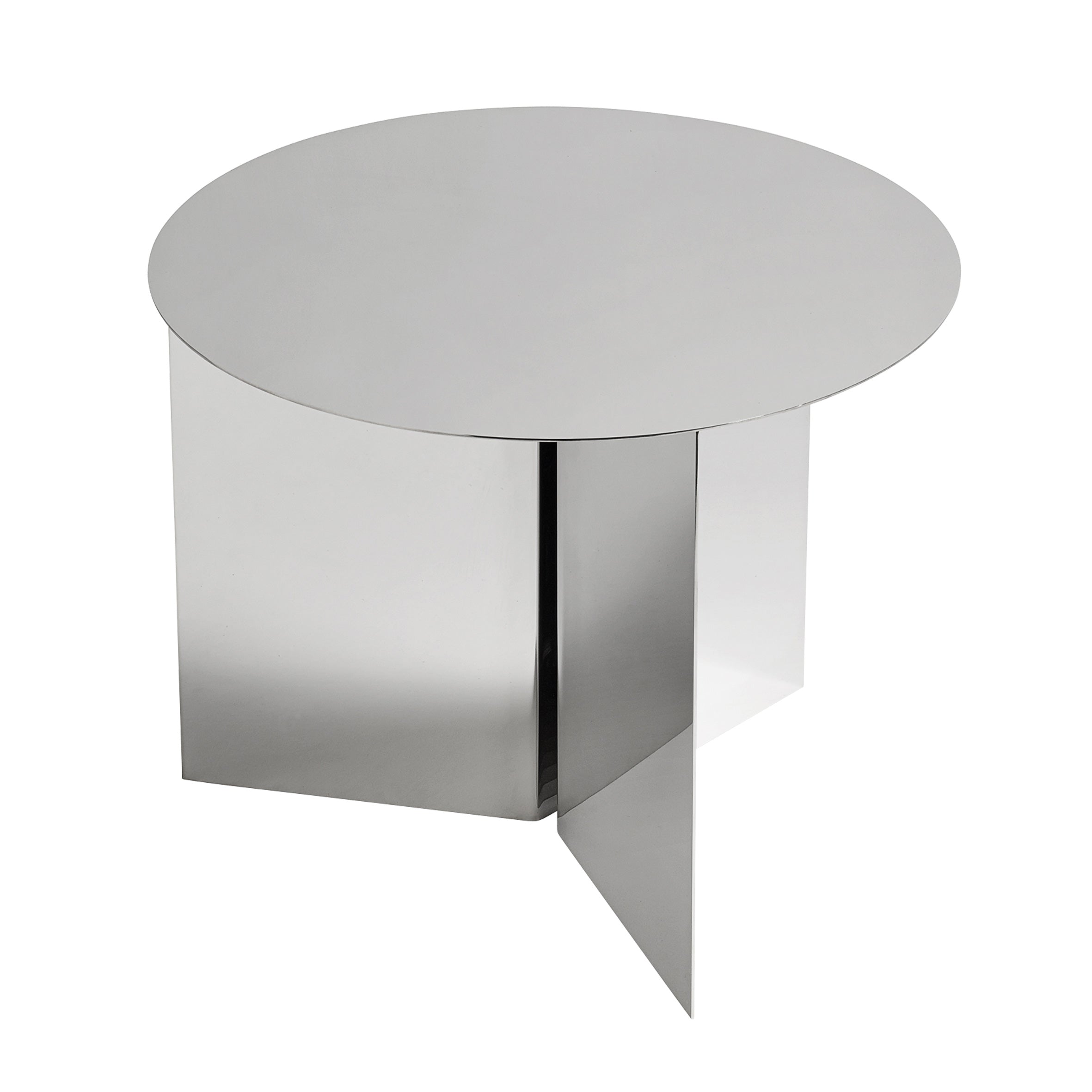HAY Slit Table Round Bijzettafel Ã 45 cm - Mirror