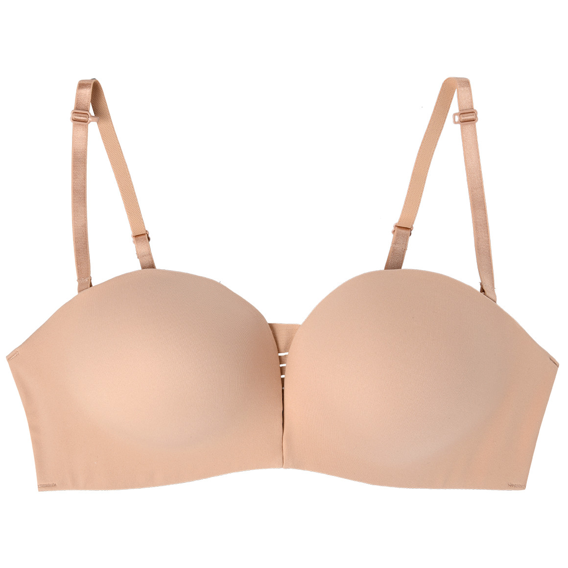 Gina Benotti Damen Balconette-BH mit 5 Tragevarianten beige