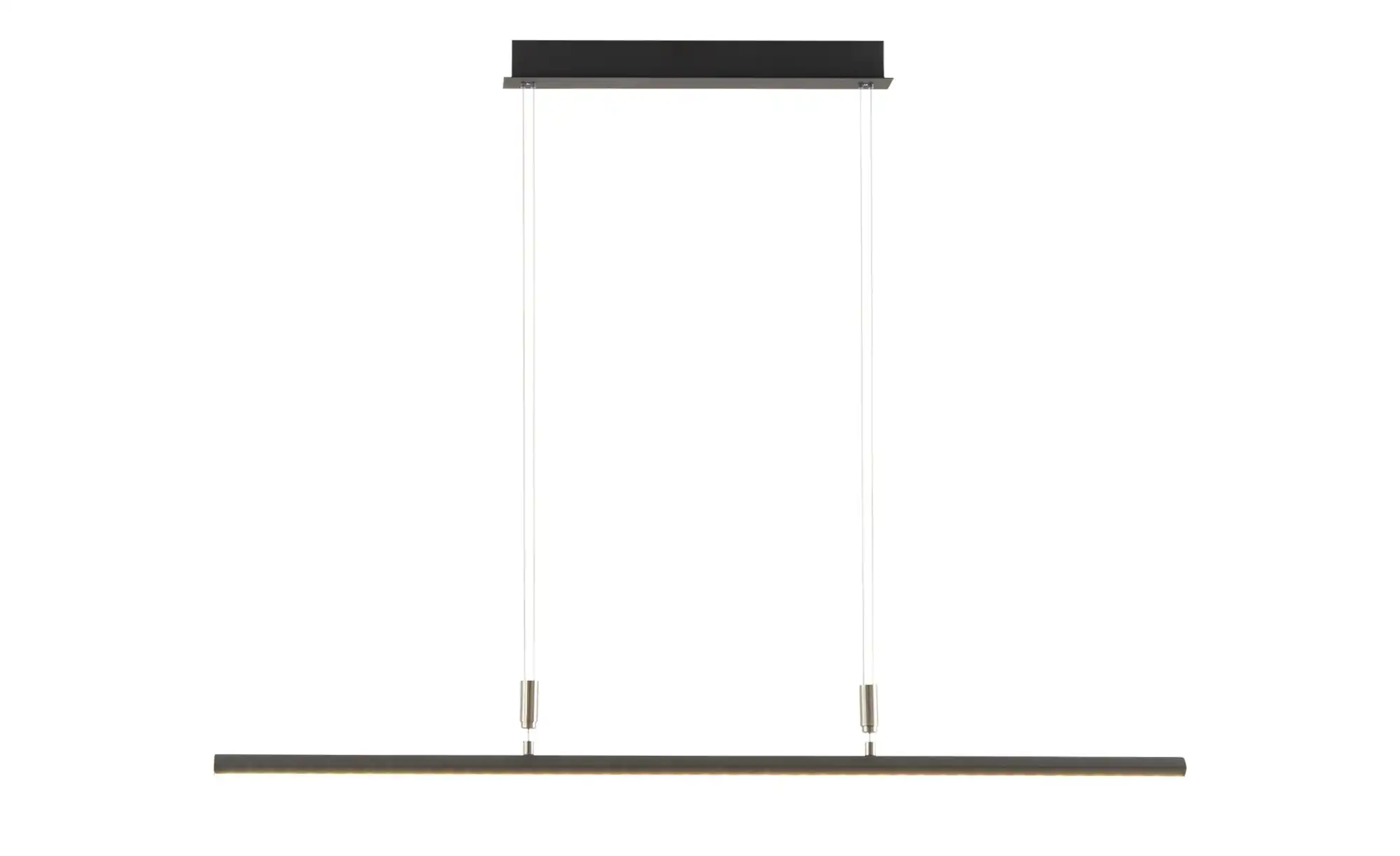 Fischer-Honsel LED-Pendelleuchte, schwarz mit Dimmer