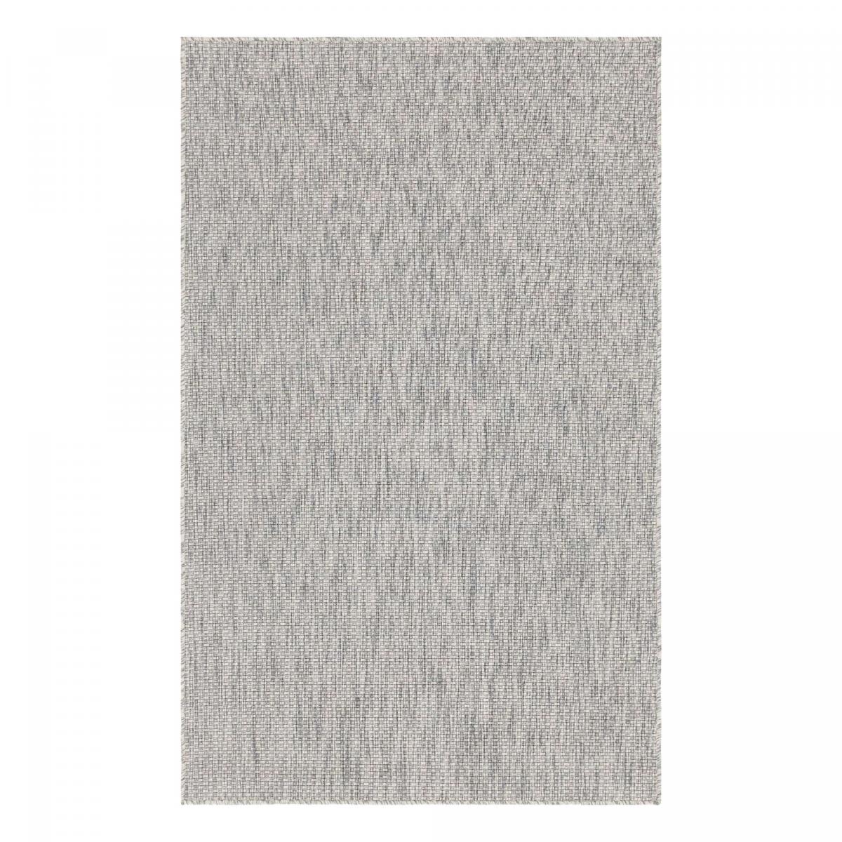 Tapis extérieur gris 120x160 cm
