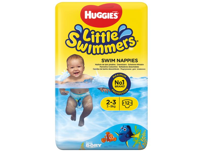 Huggies Schwimmwindel Little Swimmers Gr. 2-3, 12 Stk. Windeln Grösse 3-4, 12 Stück