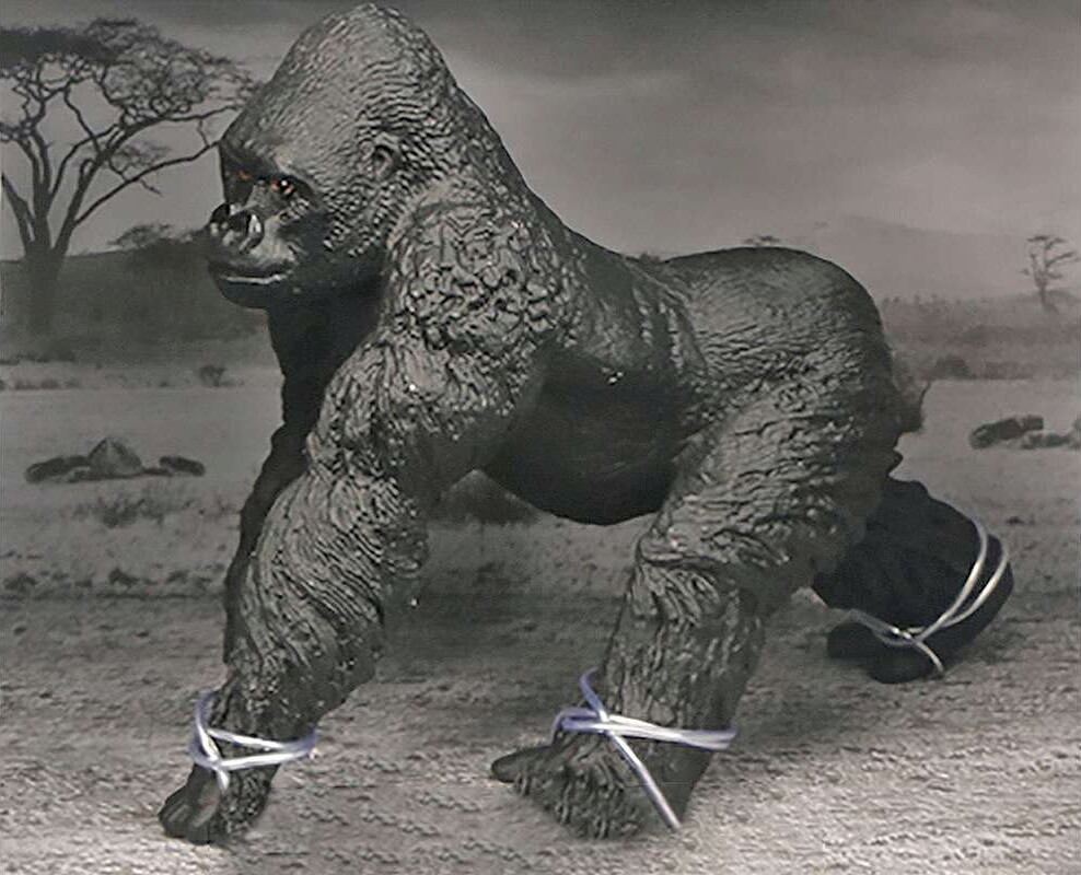 Gorilla Figur - Model Series - Animal Universe - 18X11X11,5 CM