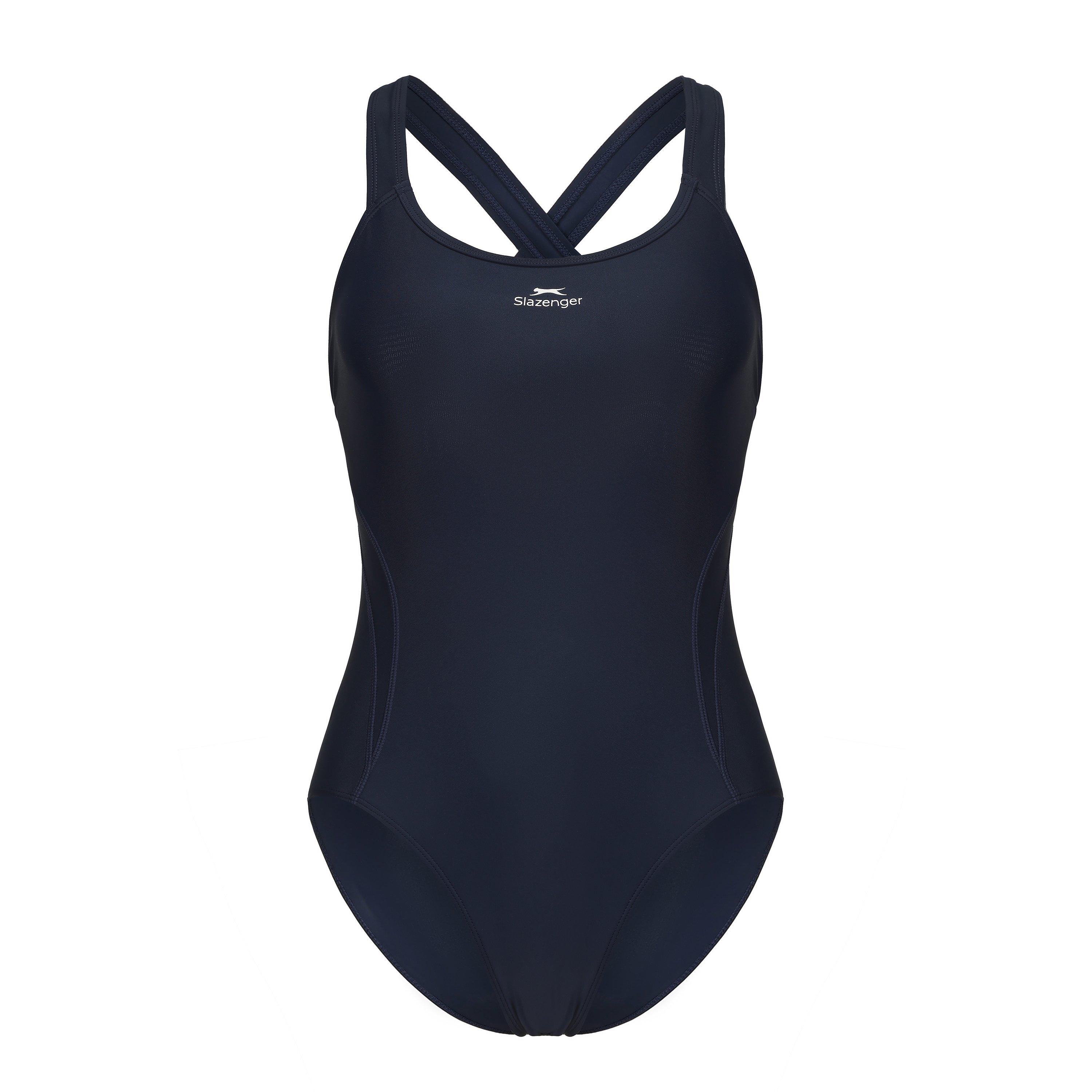 Slazenger LYCRA® XTRA LIFE ™ X Back Swimsuit Ladies