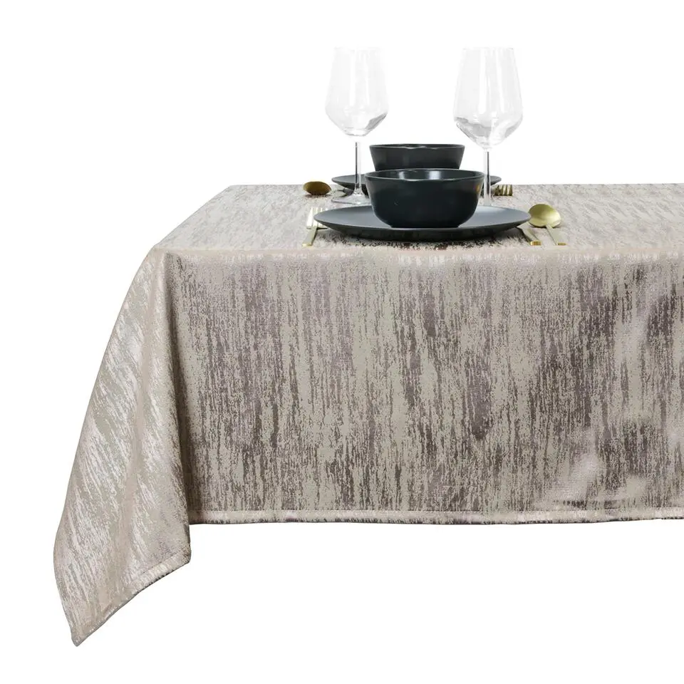 Unique Living - Tafelkleed Neomi 145x200cm - Taupe